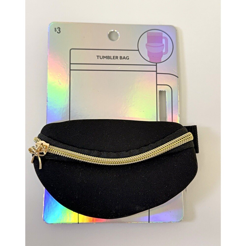 Tumbler Cup Black Bag